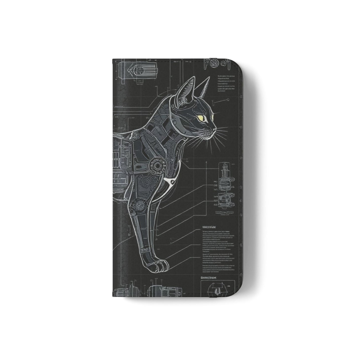 Cat Anatomy Flip Cases