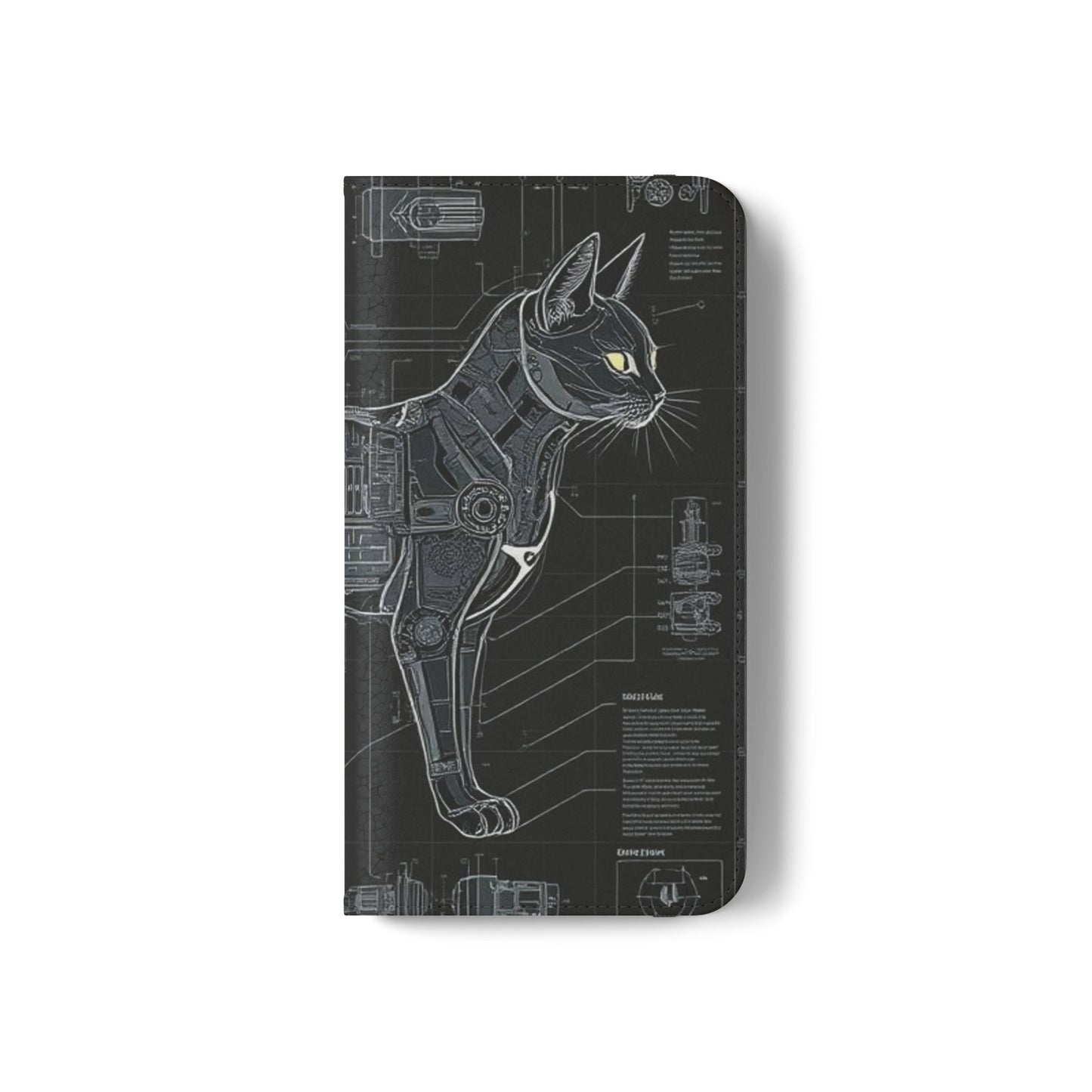 Cat Anatomy Flip Cases