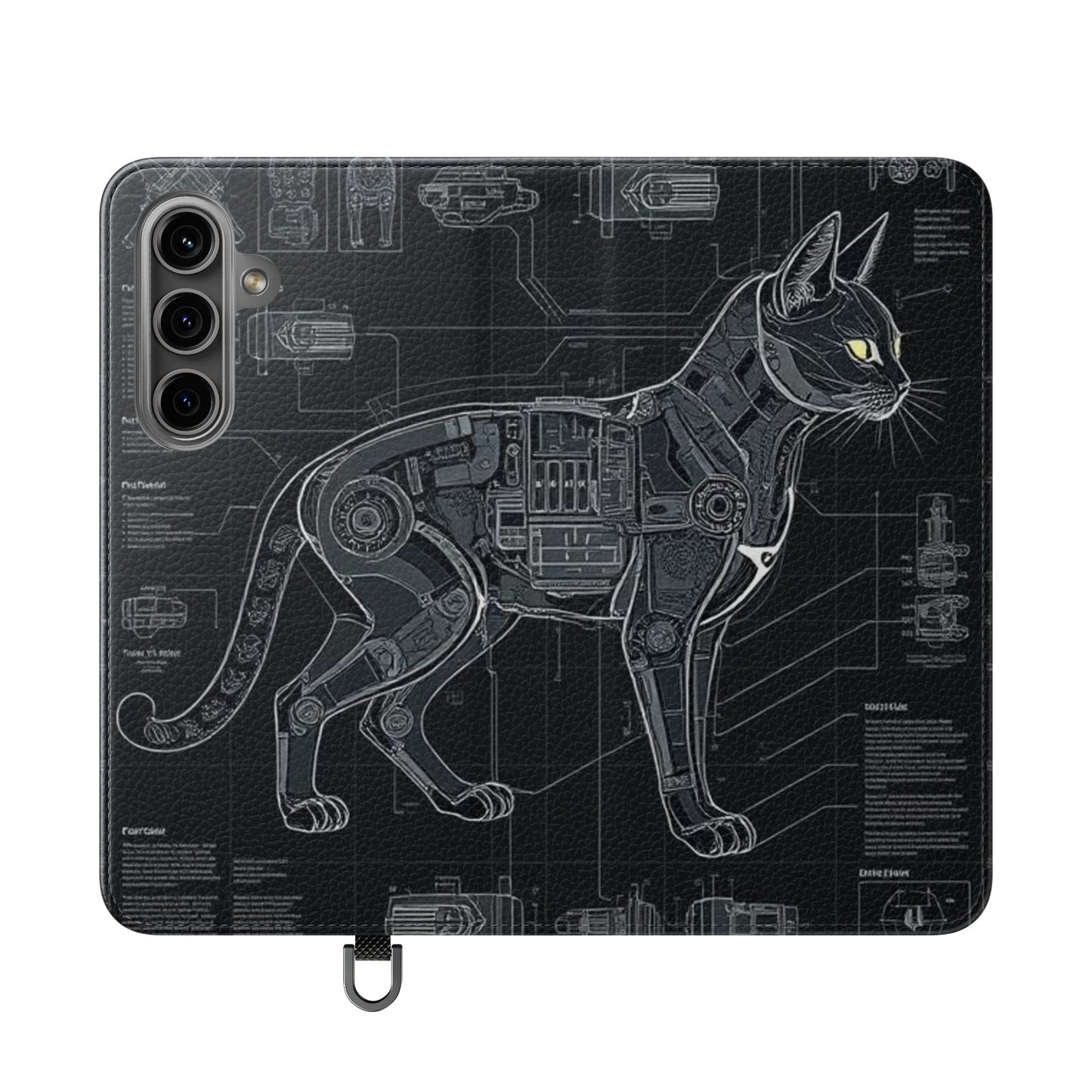 Cat Anatomy Flip Cases