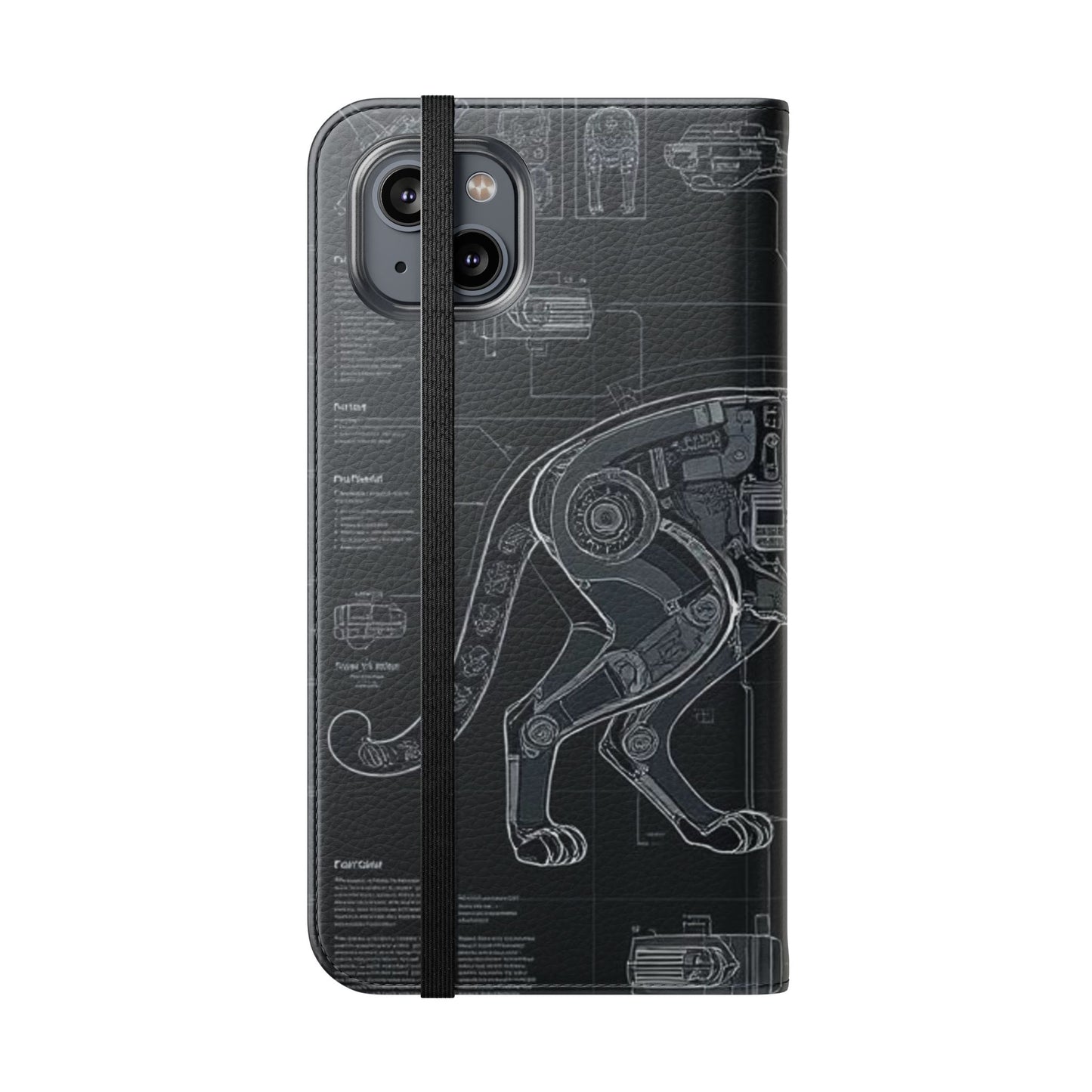 Cat Anatomy Flip Cases