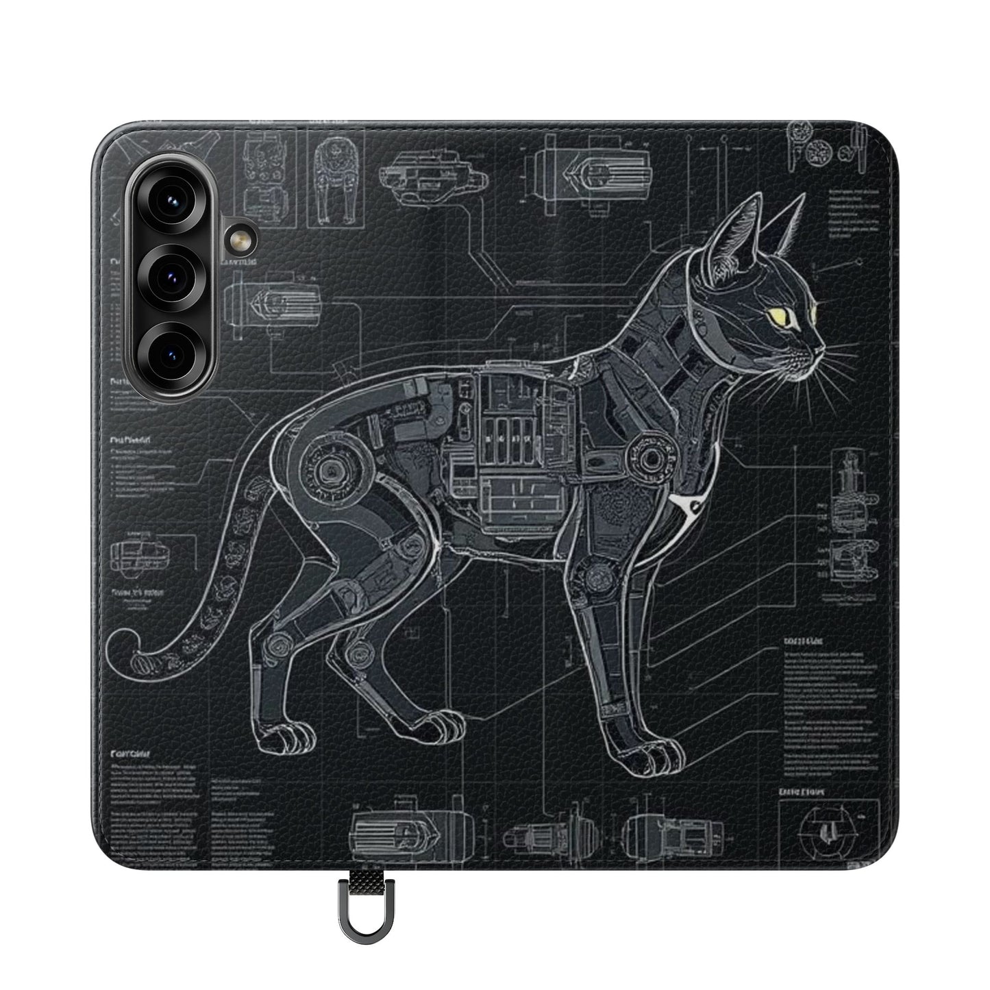 Cat Anatomy Flip Cases