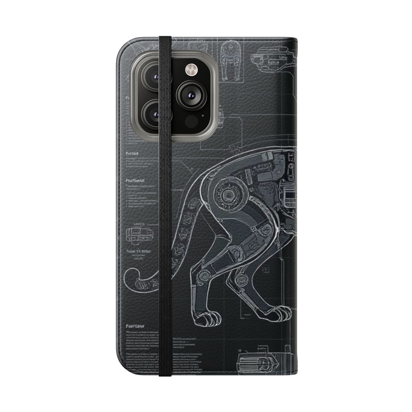 Cat Anatomy Flip Cases