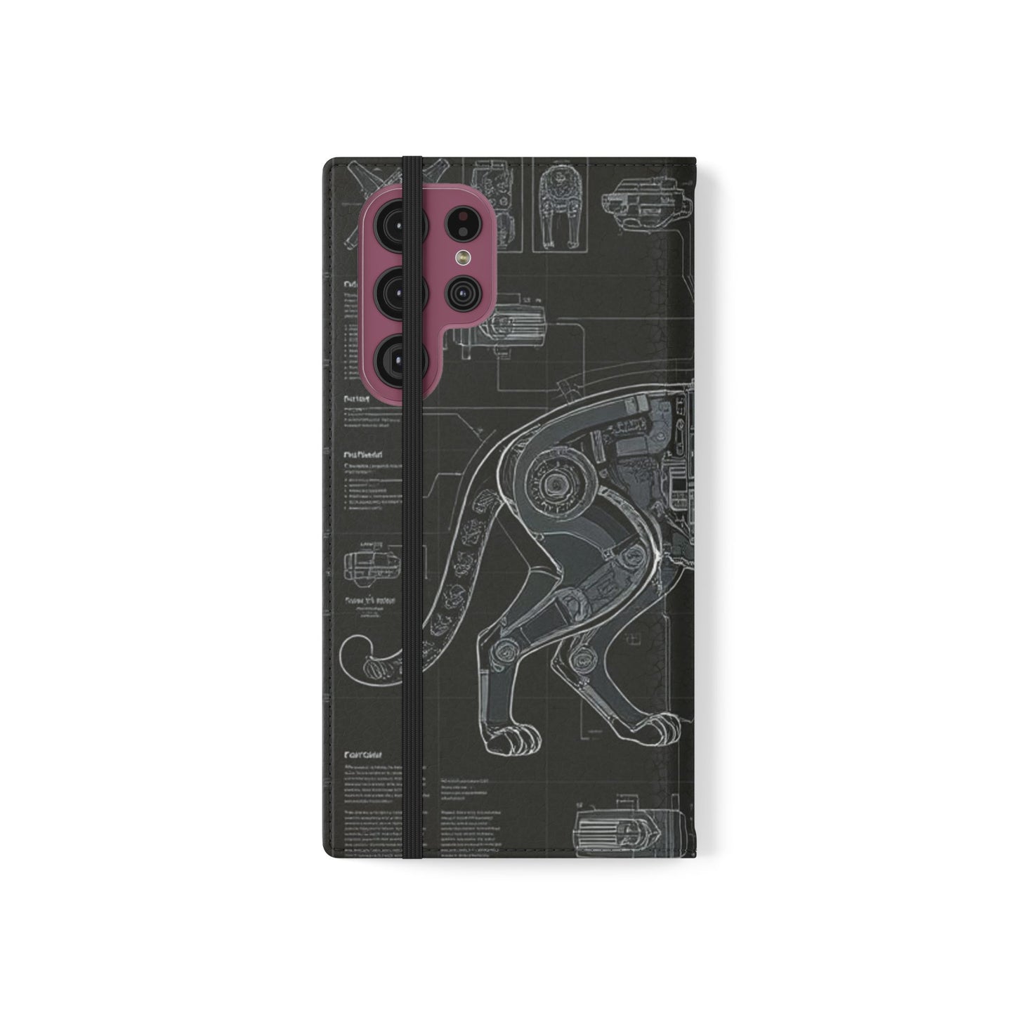 Cat Anatomy Flip Cases