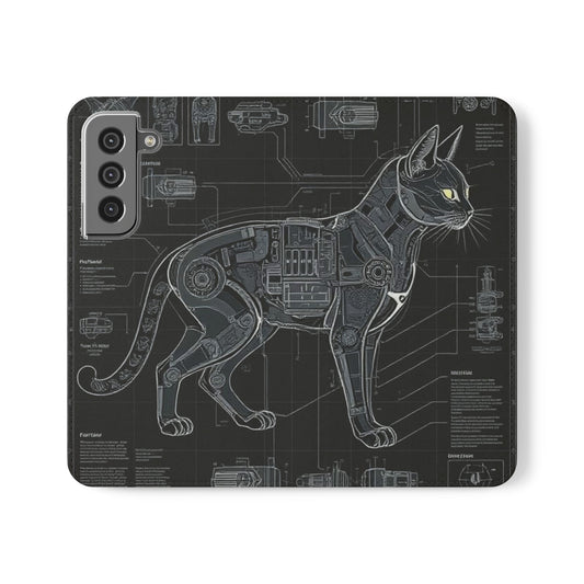 Cat Anatomy Flip Cases