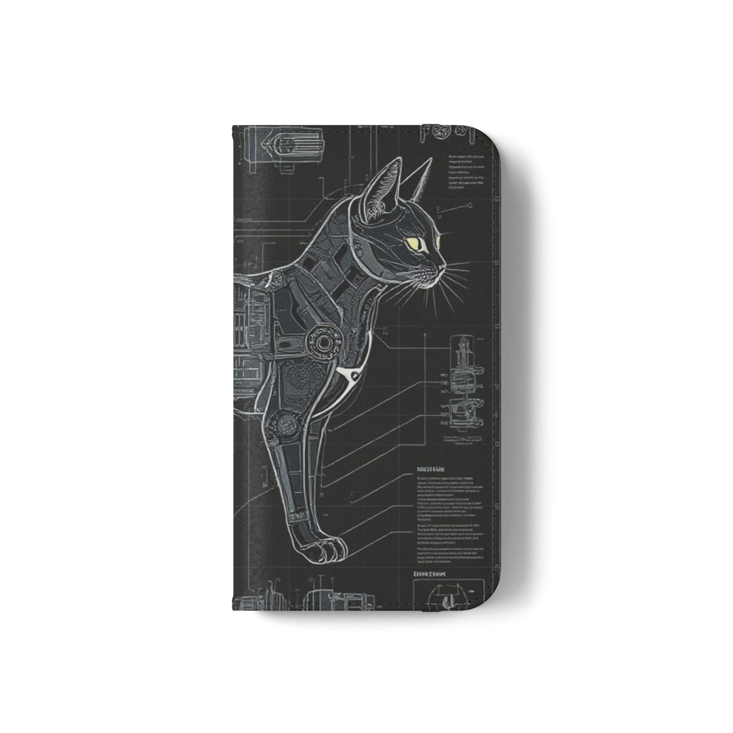 Cat Anatomy Flip Cases