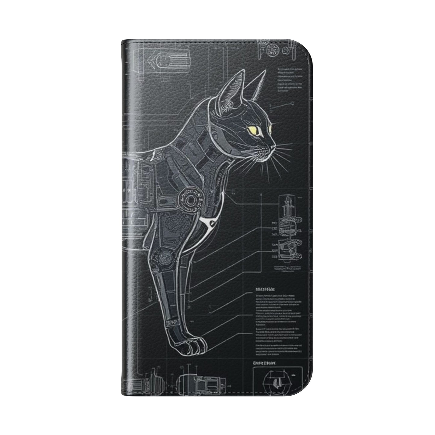 Cat Anatomy Flip Cases