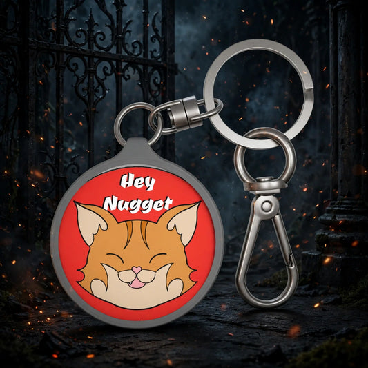 Stand out  with the  Keyring Tag  available at Hey Nugget. Grab yours today!