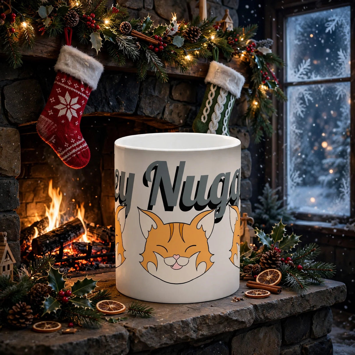 Stand out  with the  Color-Changing Mug, 11oz  available at Hey Nugget. Grab yours today!