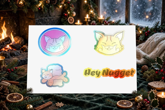Stand out  with the  Sticker Sheets  available at Hey Nugget. Grab yours today!