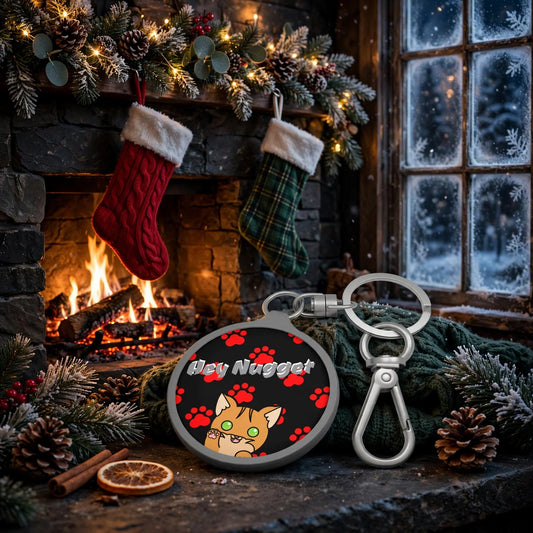 Stand out  with the  Keyring Tag  available at Hey Nugget. Grab yours today!
