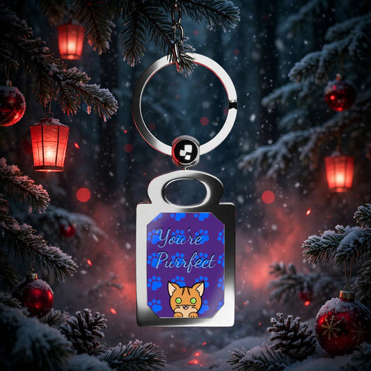 Stand out  with the  Rectangle Photo Keyring  available at Hey Nugget. Grab yours today!