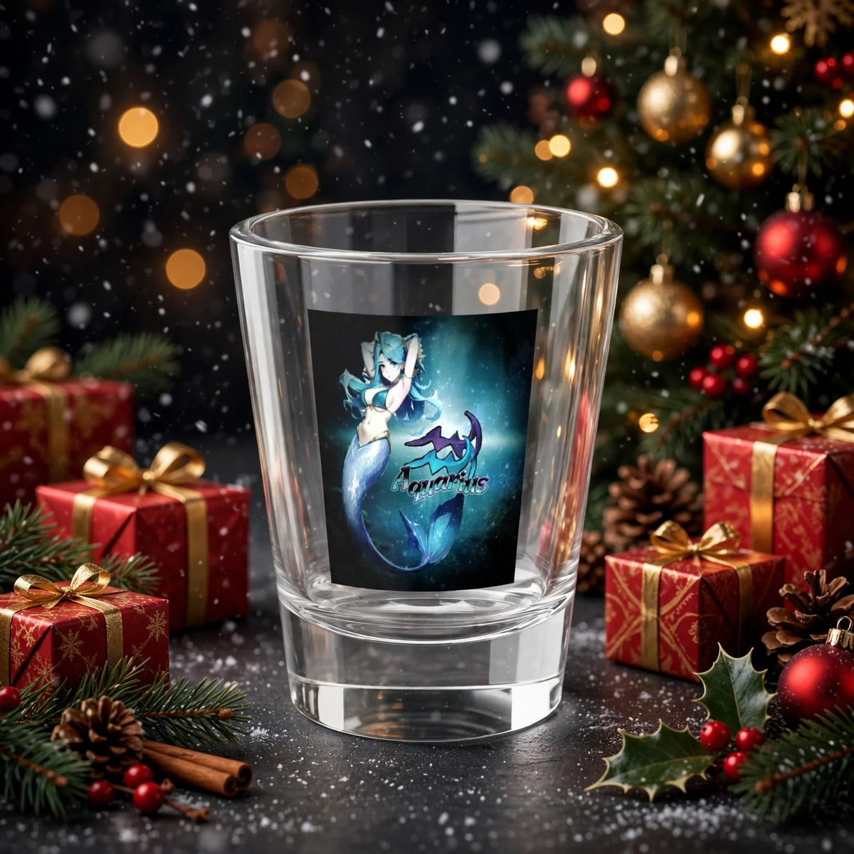 Stand out  with the  zodiac Aquarius Shot Glass, 1.5oz  available at Hey Nugget. Grab yours today!