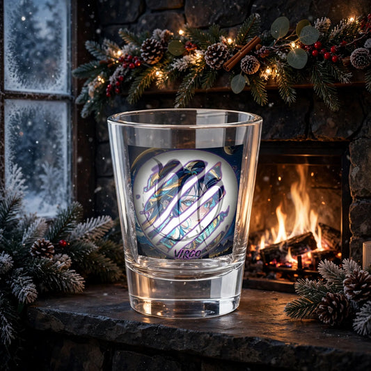 Stand out  with the  Zodiac Virgo Shot Glass, 1.5oz  available at Hey Nugget. Grab yours today!