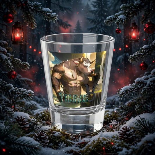 Stand out  with the  zodiac Tauros Shot Glass, 1.5oz  available at Hey Nugget. Grab yours today!