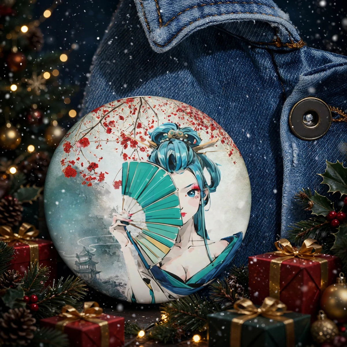 Stand out  with the  Tokyo Pin Buttons  available at Hey Nugget. Grab yours today!