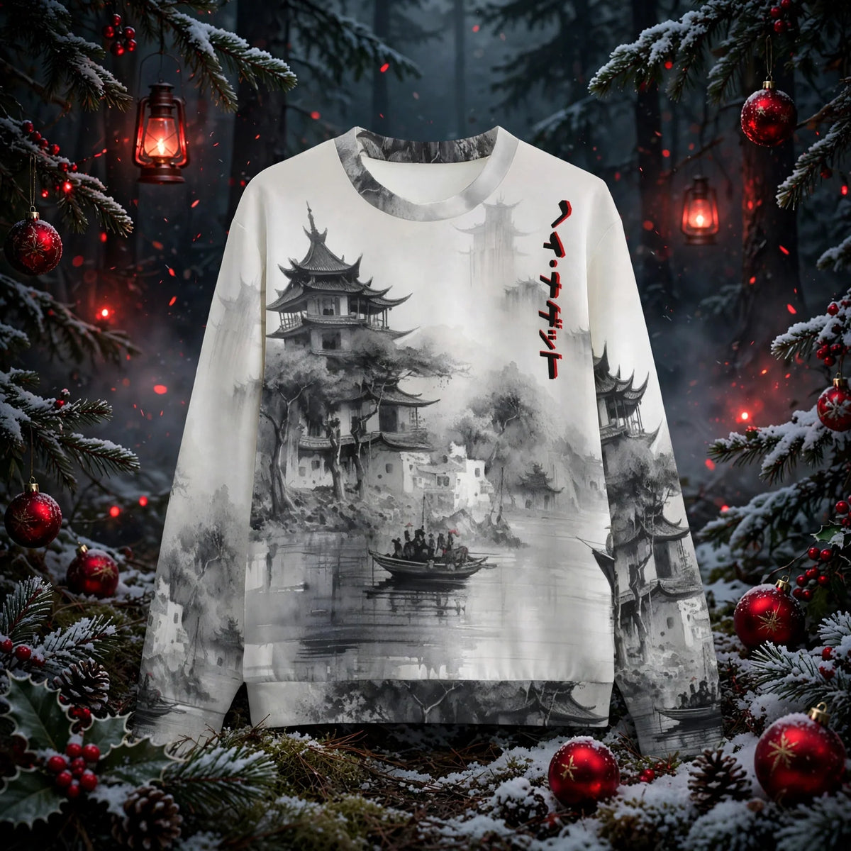 Stand out  with the  Tokyo Nugget Unisex Sweatshirt  available at Hey Nugget. Grab yours today!