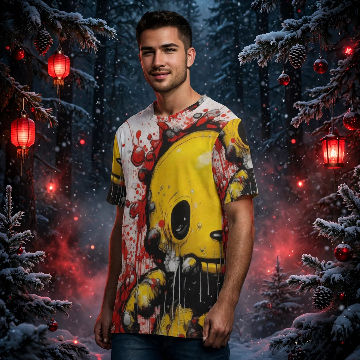 Stand out  with the  street style Men's T-Shirt  available at Hey Nugget. Grab yours today!