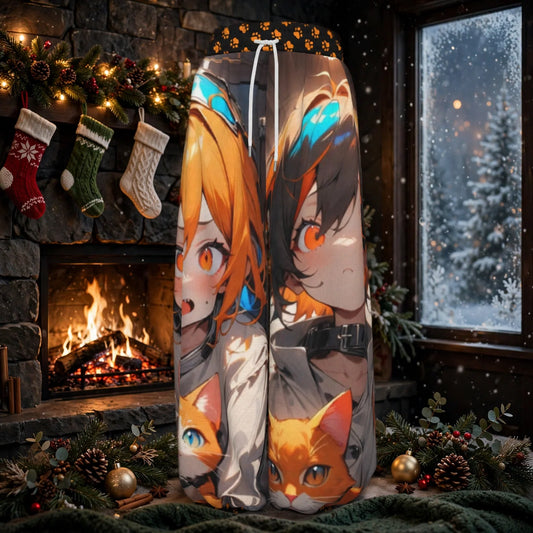 Stand out  with the  Crazy cat Lady Unisex Lantern Pants  available at Hey Nugget. Grab yours today!