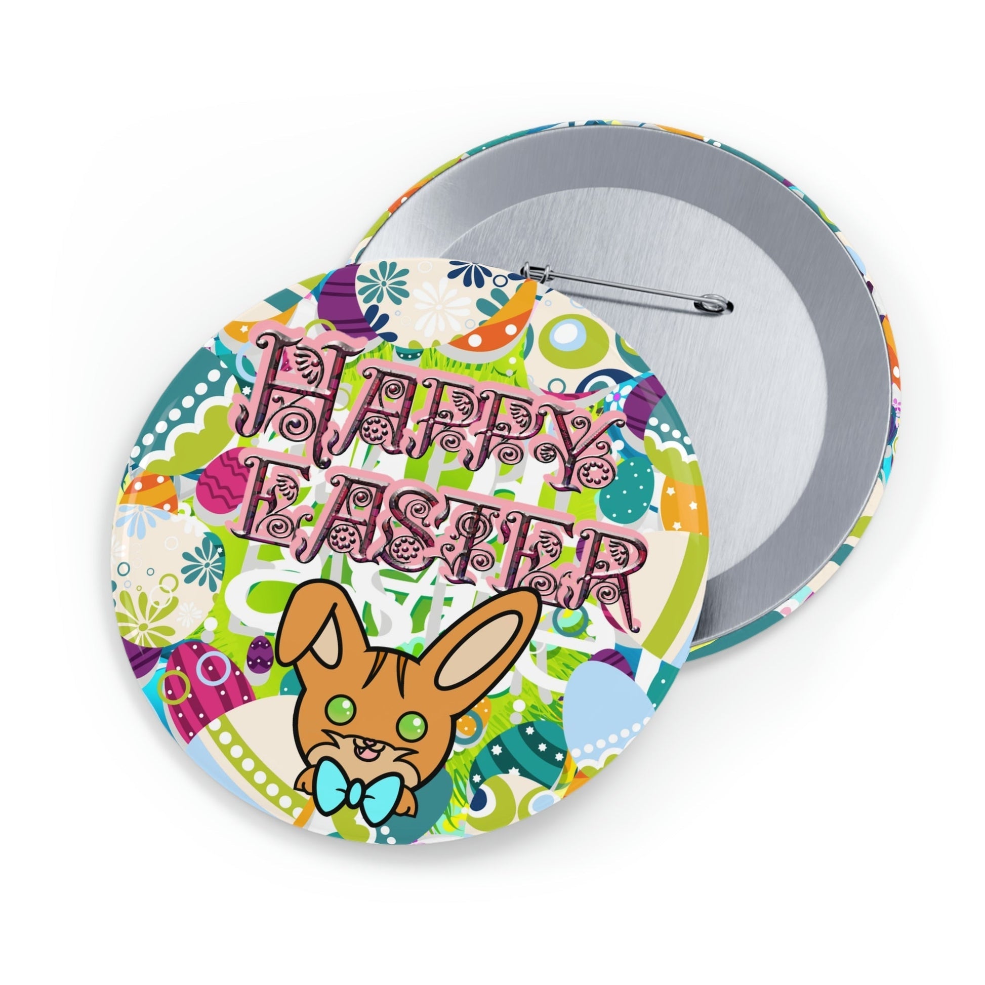 Stand out  with the  Easter Nugget Round Pins  available at Hey Nugget. Grab yours today!