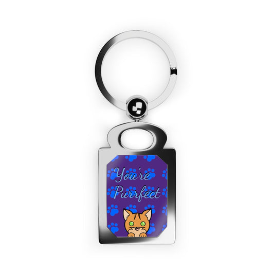 Stand out  with the  Rectangle Photo Keyring  available at Hey Nugget. Grab yours today!