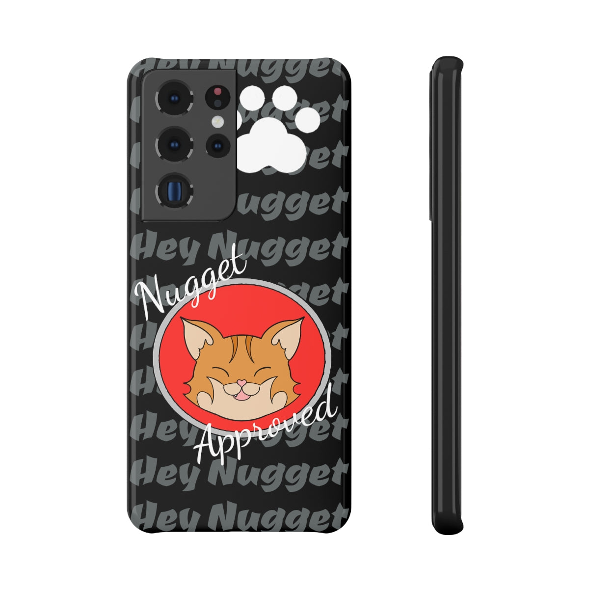 Stand out  with the  Galaxy S21 Slim Snap Case  available at Hey Nugget. Grab yours today!