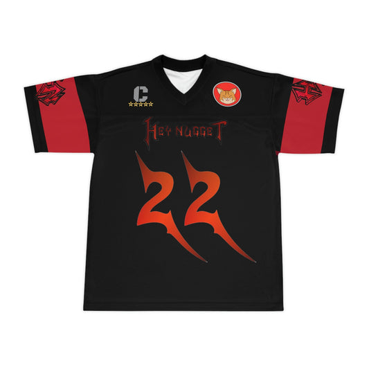 Stand out  with the  Unisex Nugget Football Jersey  available at Hey Nugget. Grab yours today!