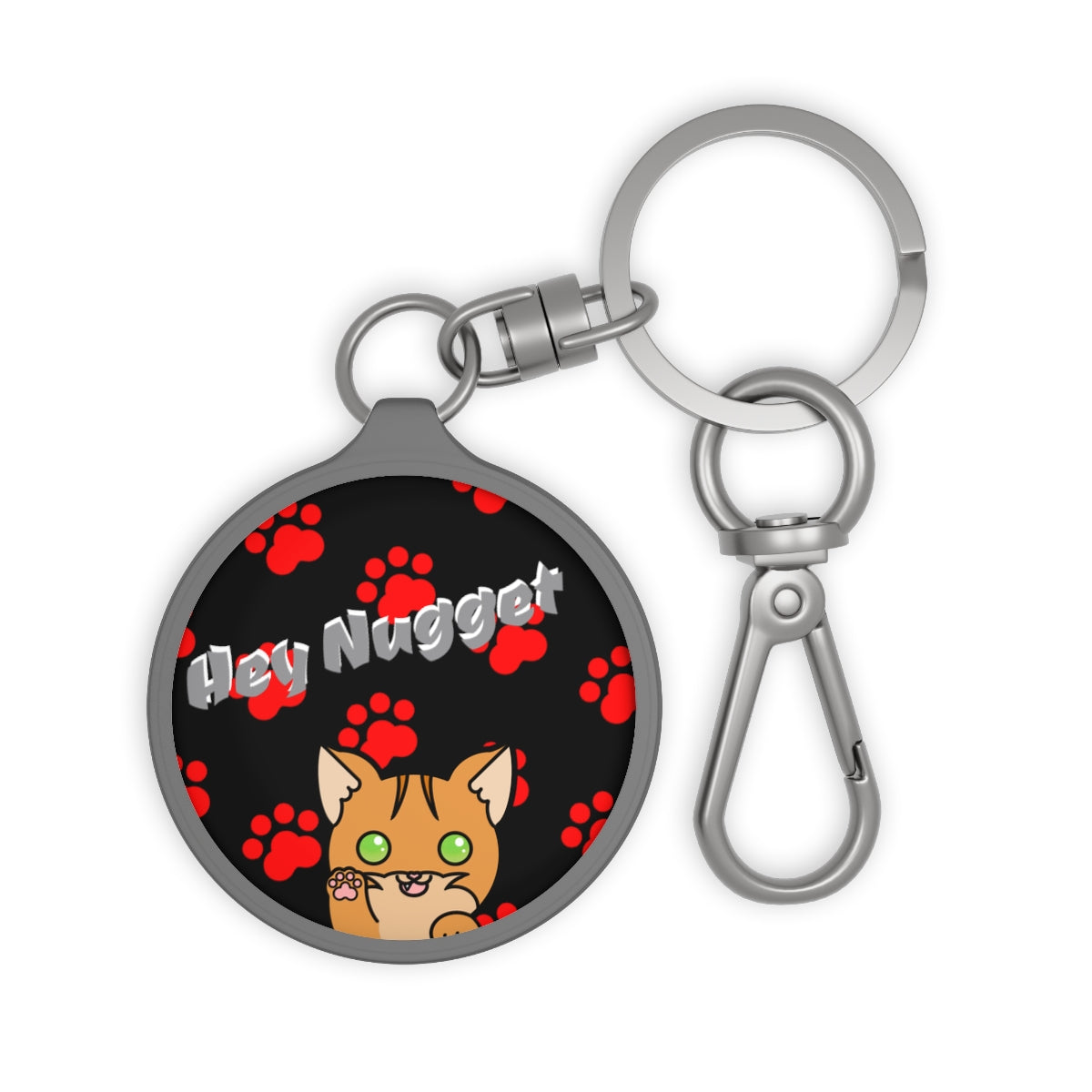 Stand out  with the  Keyring Tag  available at Hey Nugget. Grab yours today!