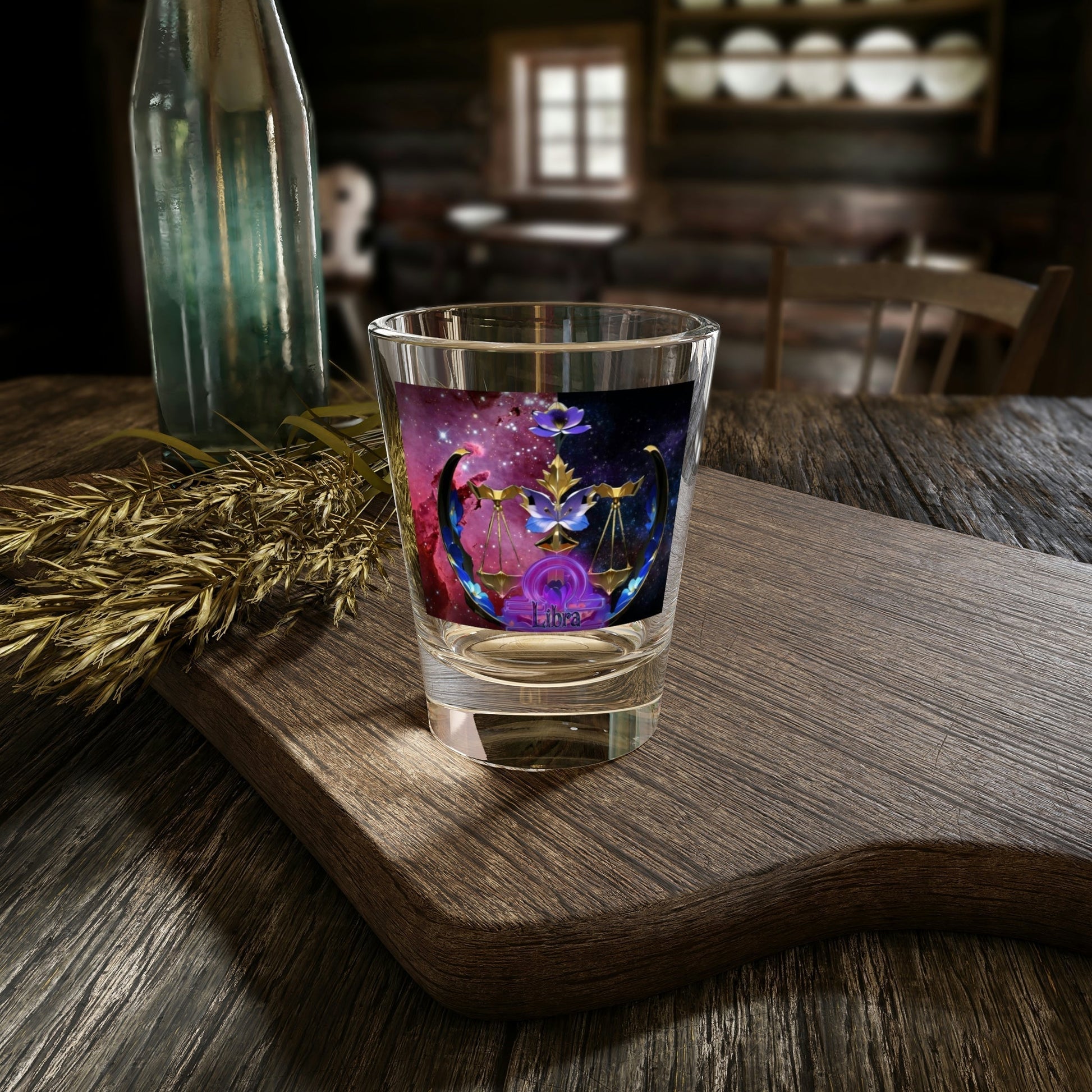 Stand out  with the  zodiac Libra Shot Glass, 1.5oz  available at Hey Nugget. Grab yours today!