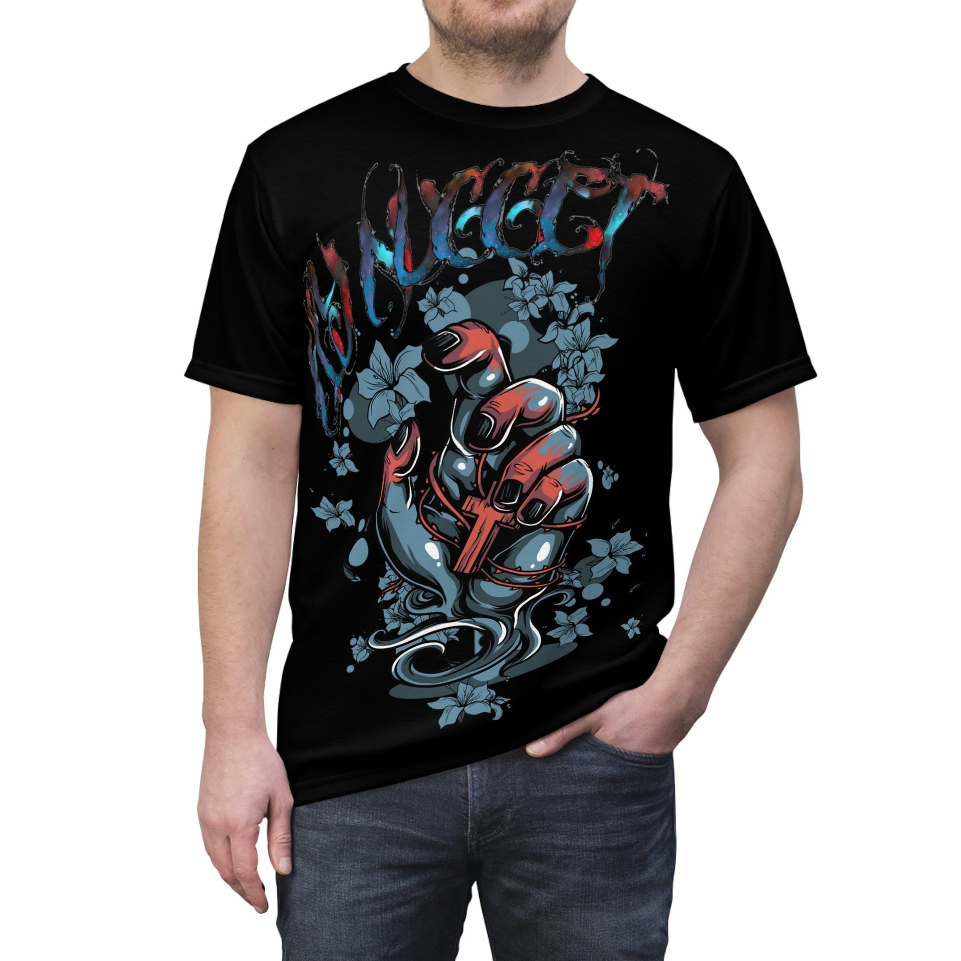 Stand out  with the  Hey Nugget Unisex Tee  available at Hey Nugget. Grab yours today!