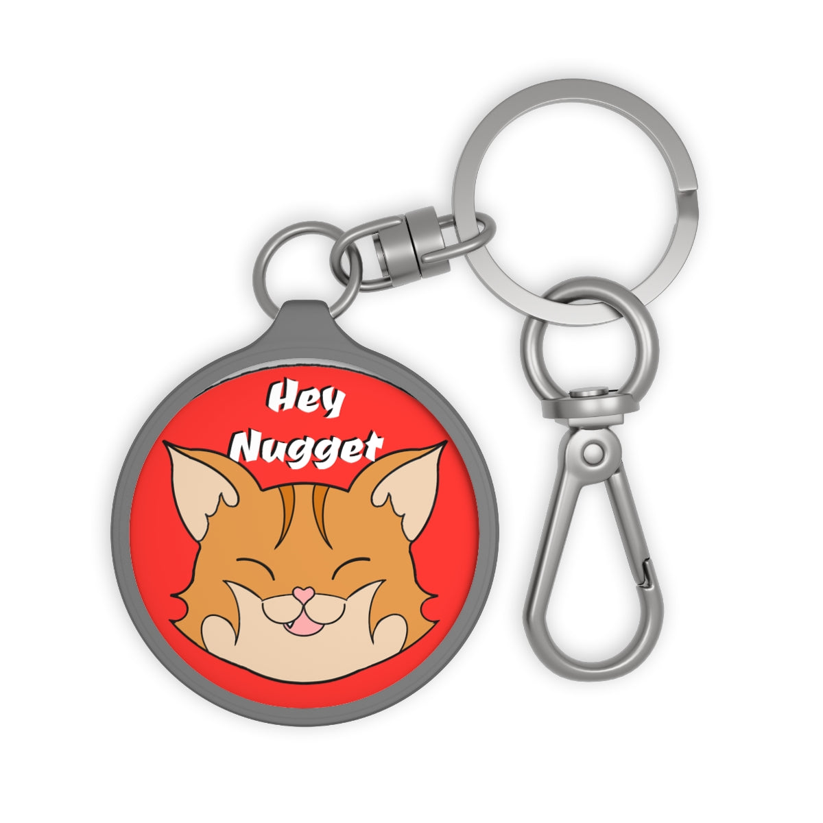 Stand out  with the  Keyring Tag  available at Hey Nugget. Grab yours today!